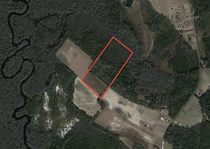 Evergreen, NC 39.7 acres Land and Farms Realty